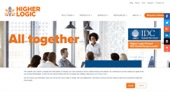 Desktop Screenshot of higherlogic.com